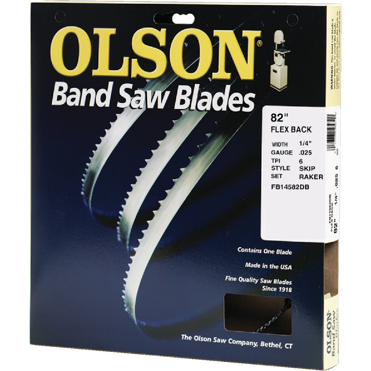 82" BANDSAW BLADE - 14582 by Olson Saw Co