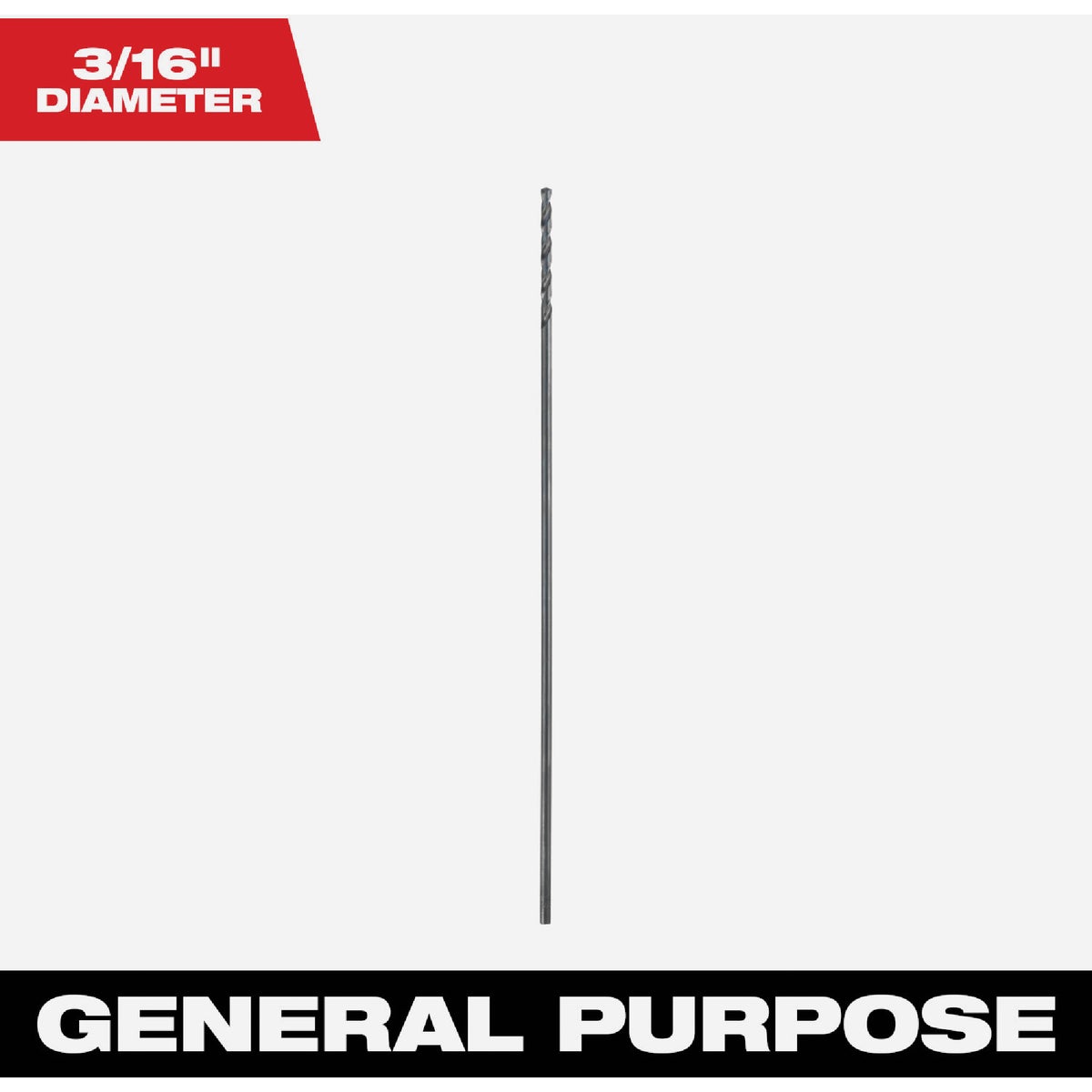 3/16X12 DRILL BIT - 62112ZR by Irwin Industr Tool