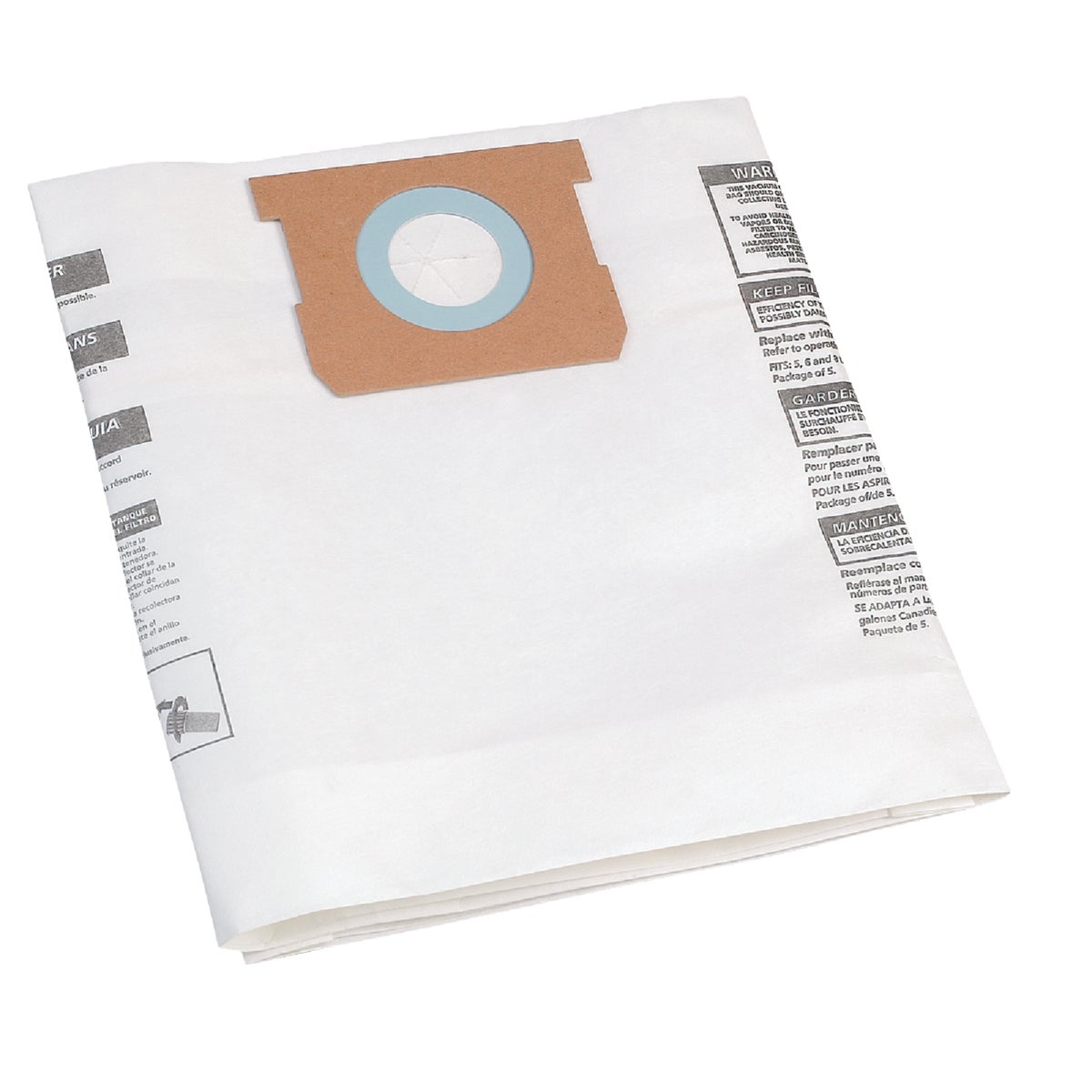 SML PAPER COLLECTION BAG - 9066100 by Shop Vac Corp