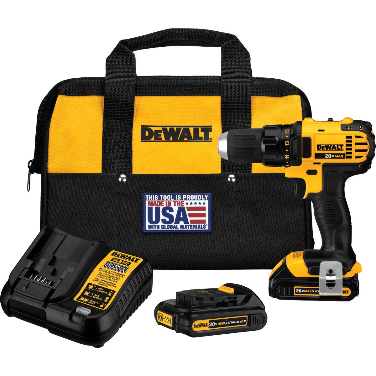 20V DRILL DRIVER KIT - DCD780C2 by DeWalt