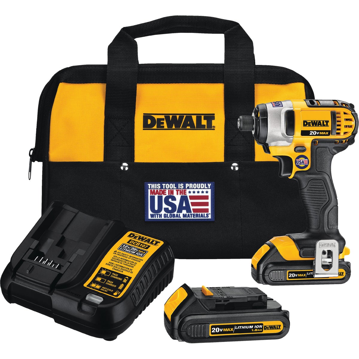 20V 1/4" IMPACT DRIVER - DCF885C2 by DeWalt