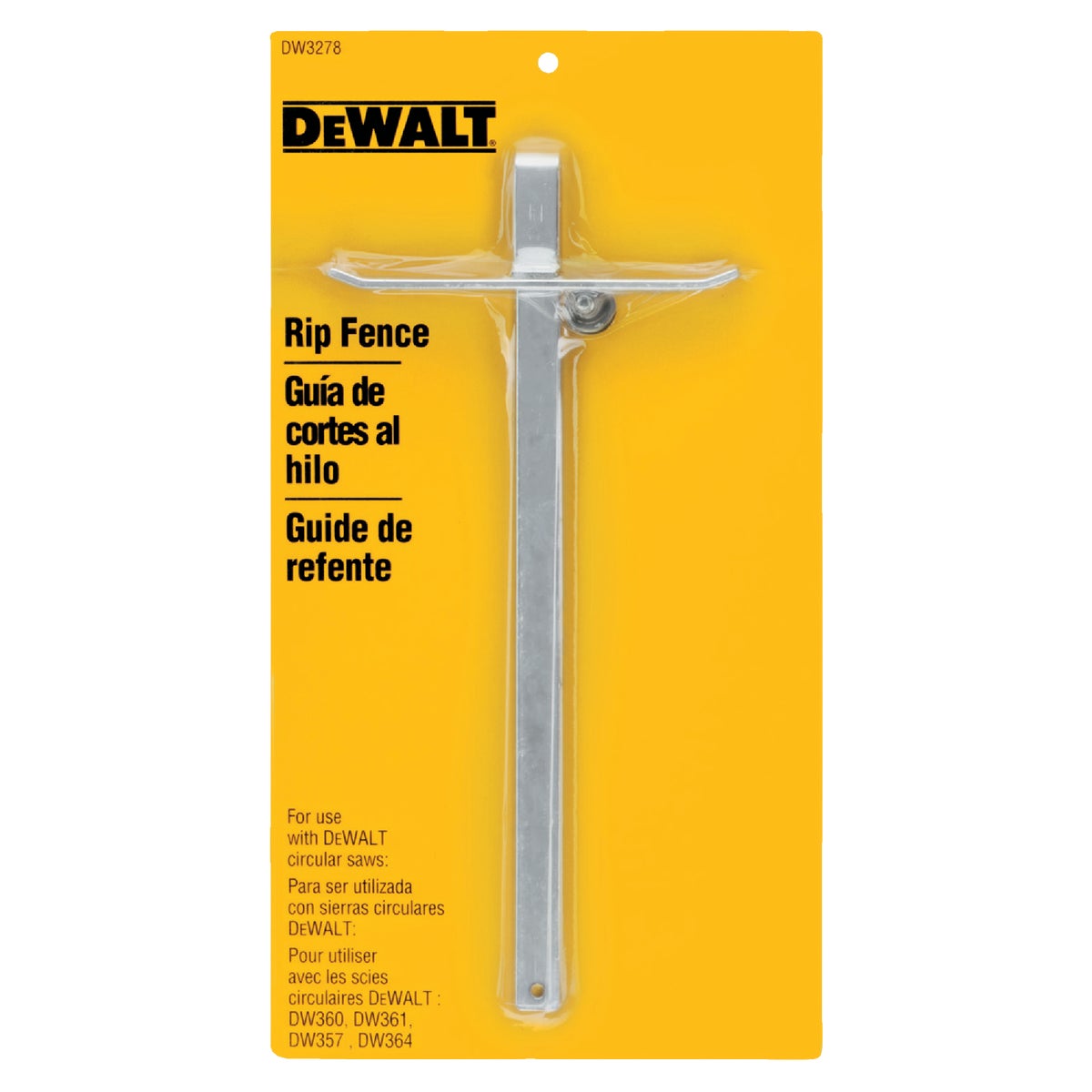 RIP FENCE - DW3278 by DeWalt