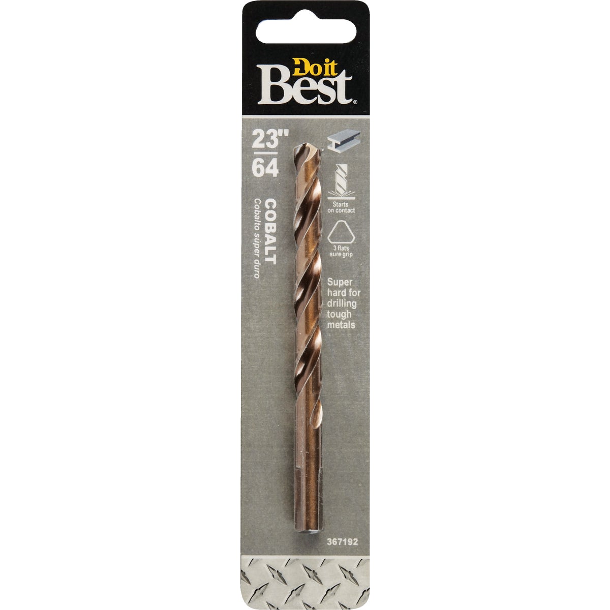 23/64" COBALT DRILL BIT - 250621DB by Mibro/gs
