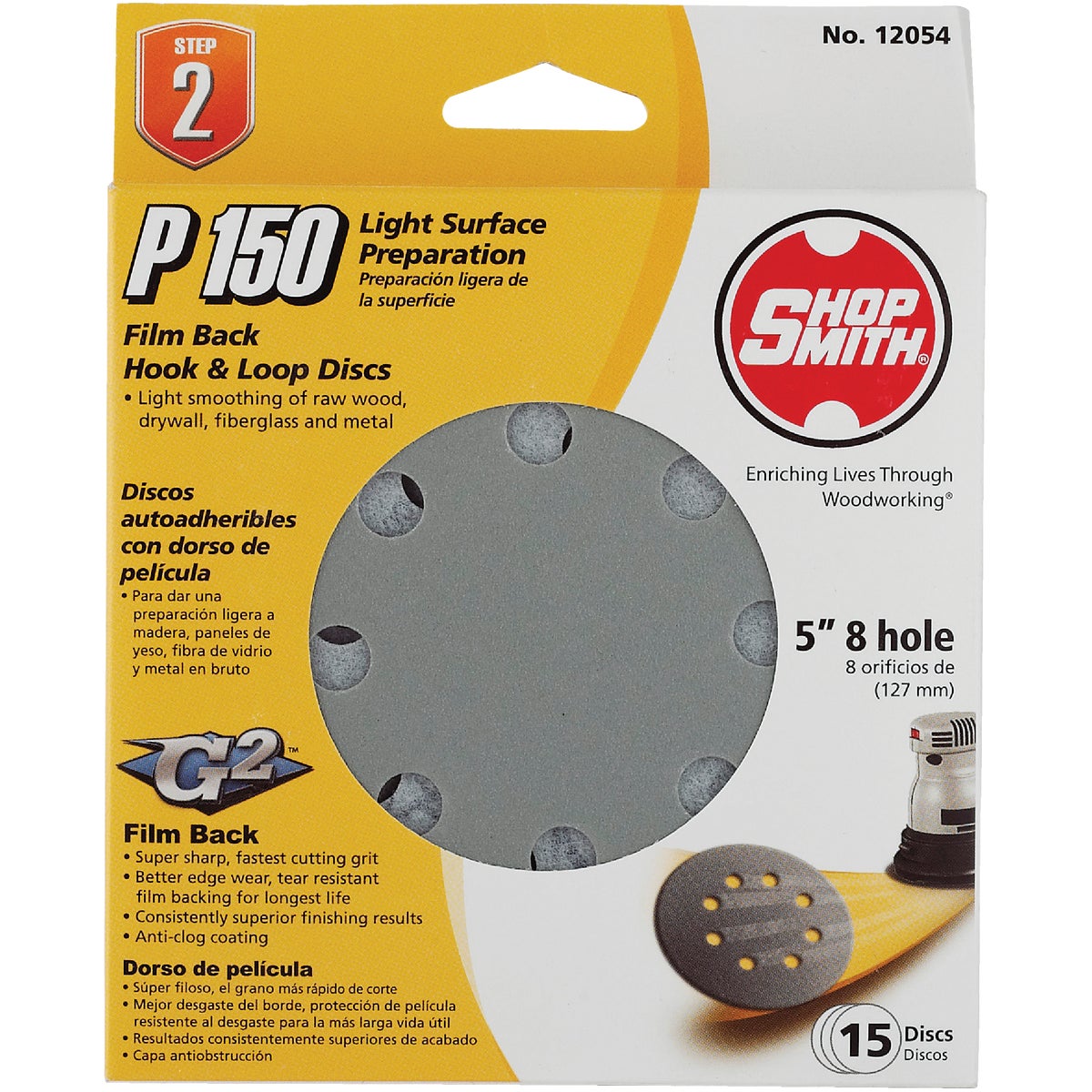 15PK 5" 8-HOLE 150 FILM - 12054 by Ali Industries Inc