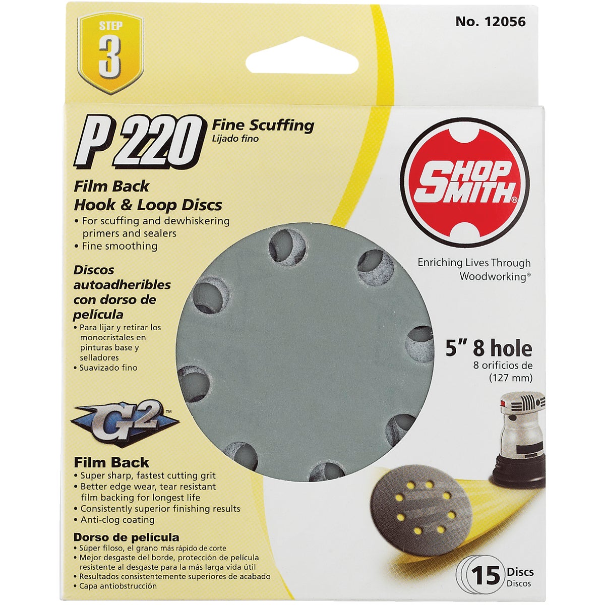 15PK 5" 8-HOLE 220 FILM - 12056 by Ali Industries Inc