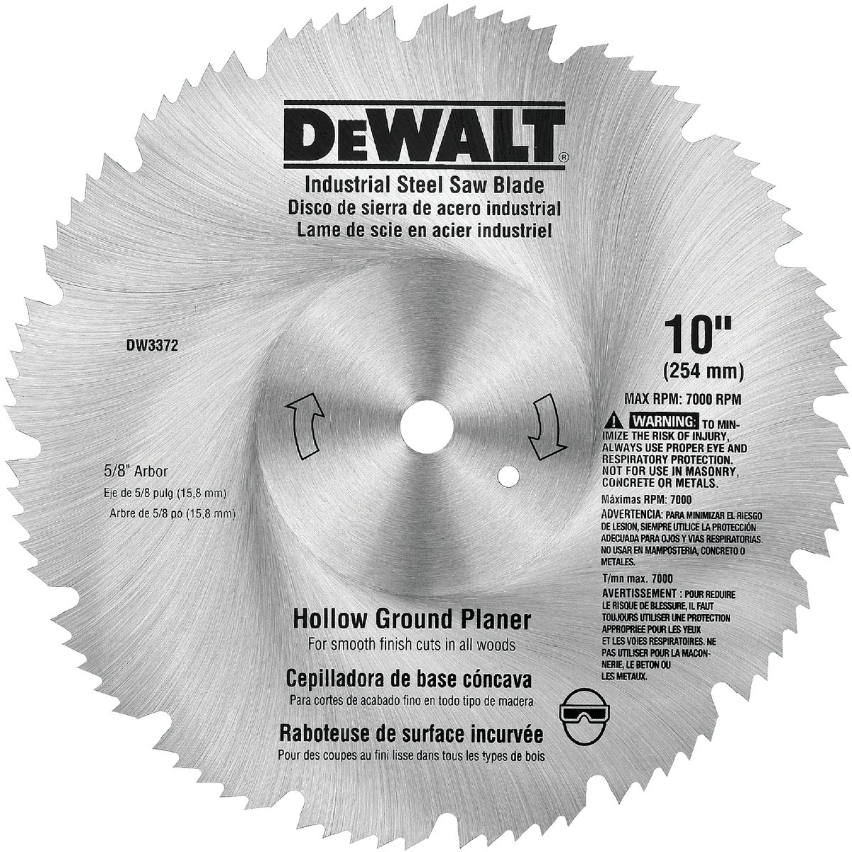 10" PLANER BLADE - DW3372 by DeWalt