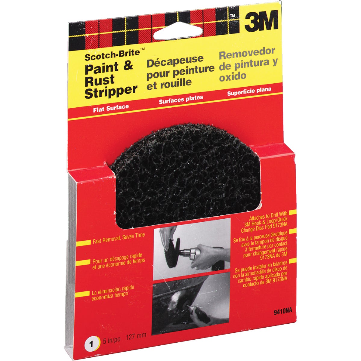PAINT&RUST STRIPPING PAD - 9410NA by 3m Co