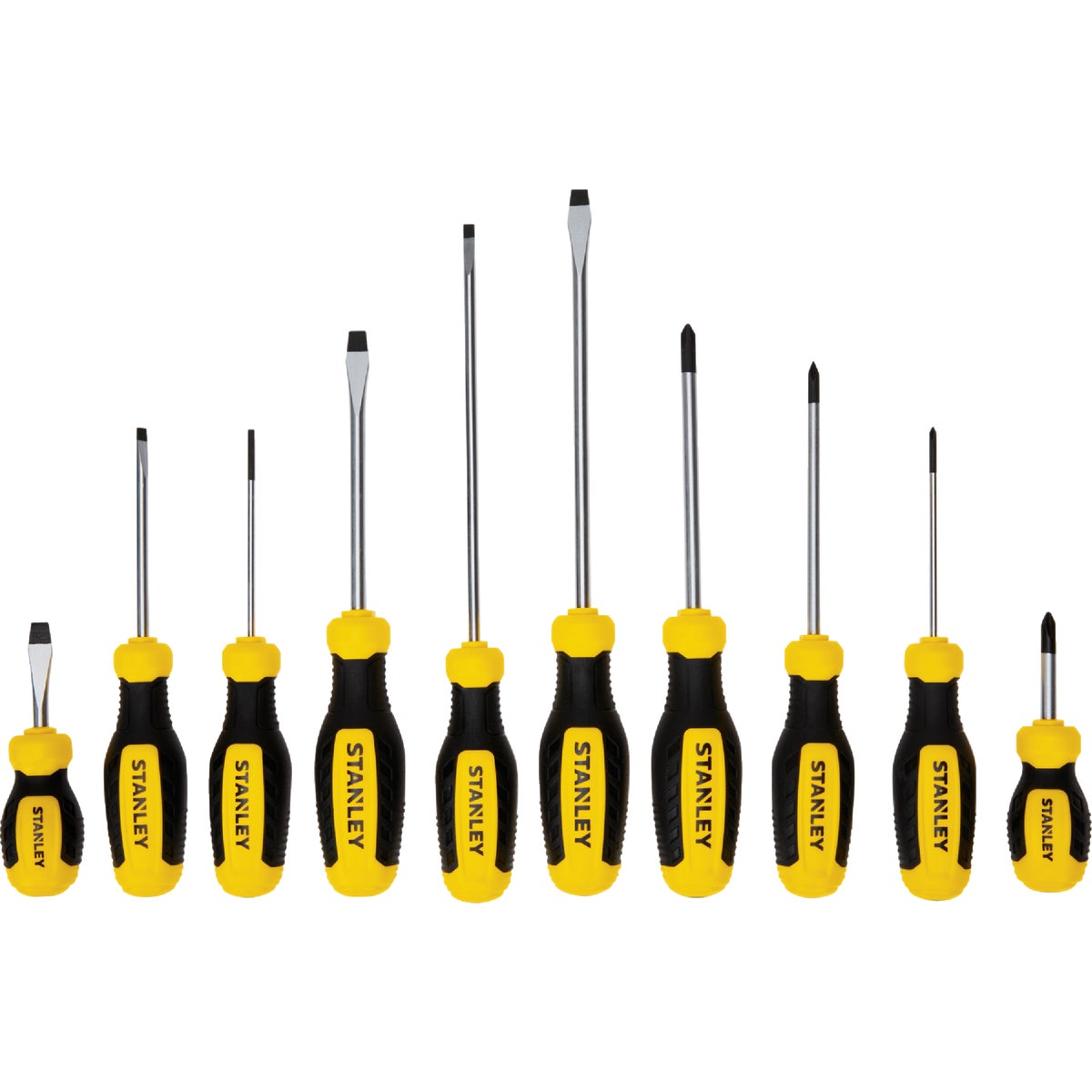 10PC SCREWDRIVER SET - 60-100 by Stanley Tools