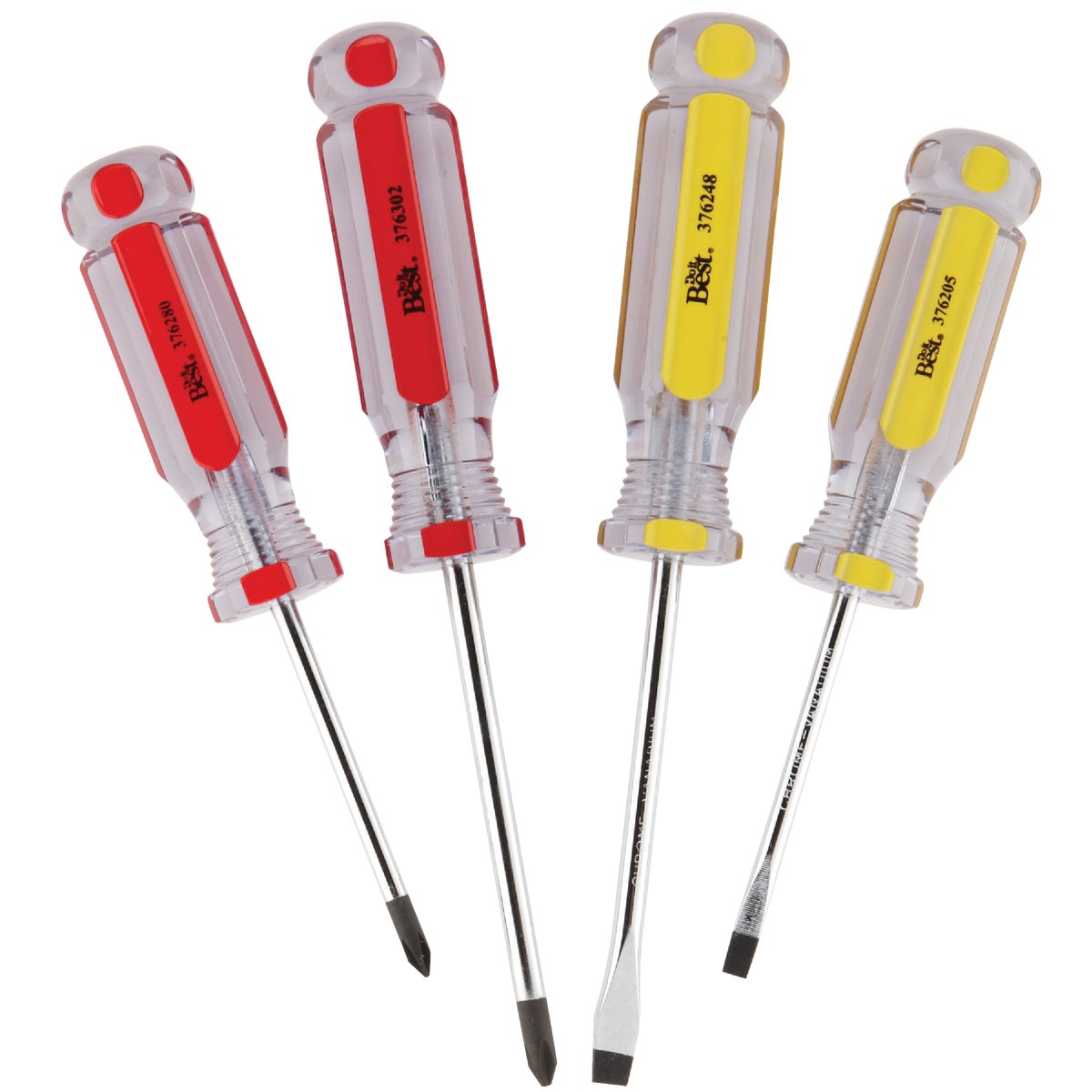 4PC SCREWDRIVER SET - 376329 by Do it Best