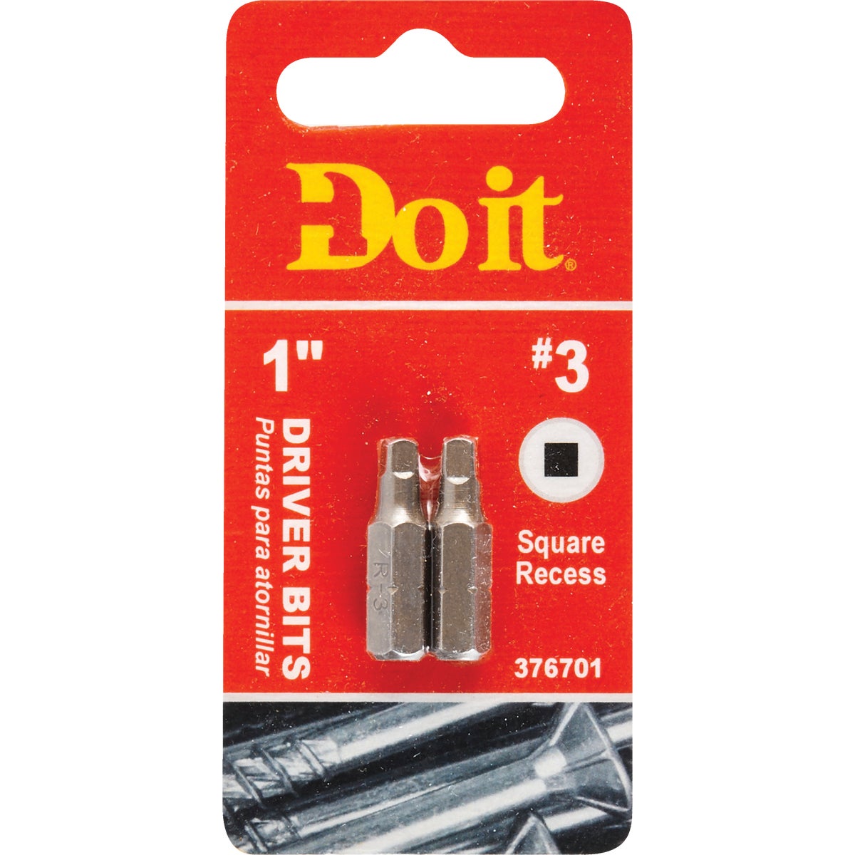 #3 1"SQ RECES INSERT BIT - 305622DB by Mibro/gs