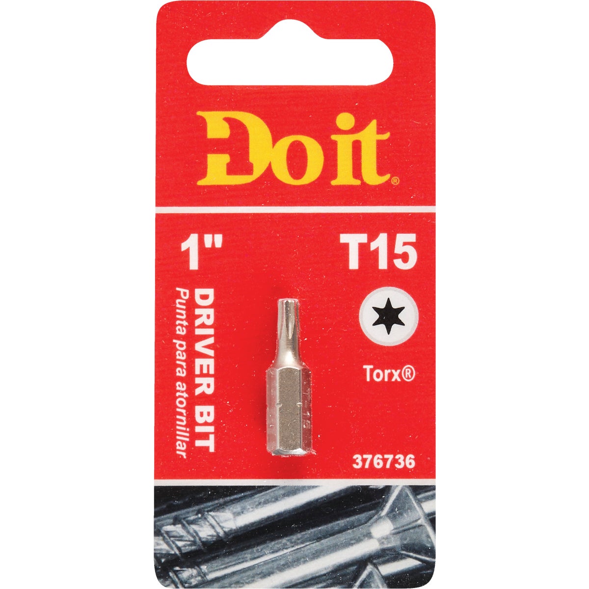 #15 1" TORX INSERT BIT - 307321DB by Mibro/gs