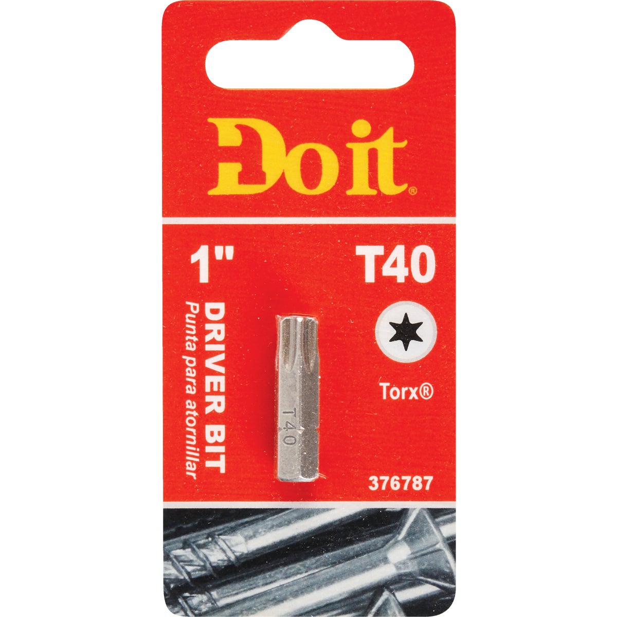 #40 1" TORX INSERT BIT - 307831DB by Mibro/gs