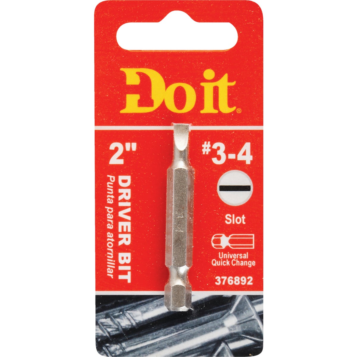 #3-4 2"SLOTTED POWER BIT - 306511DB by Mibro/gs