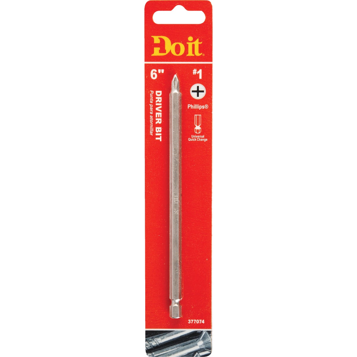 #1 6" PHILLIPS POWER BIT - 376051DB by Mibro/gs
