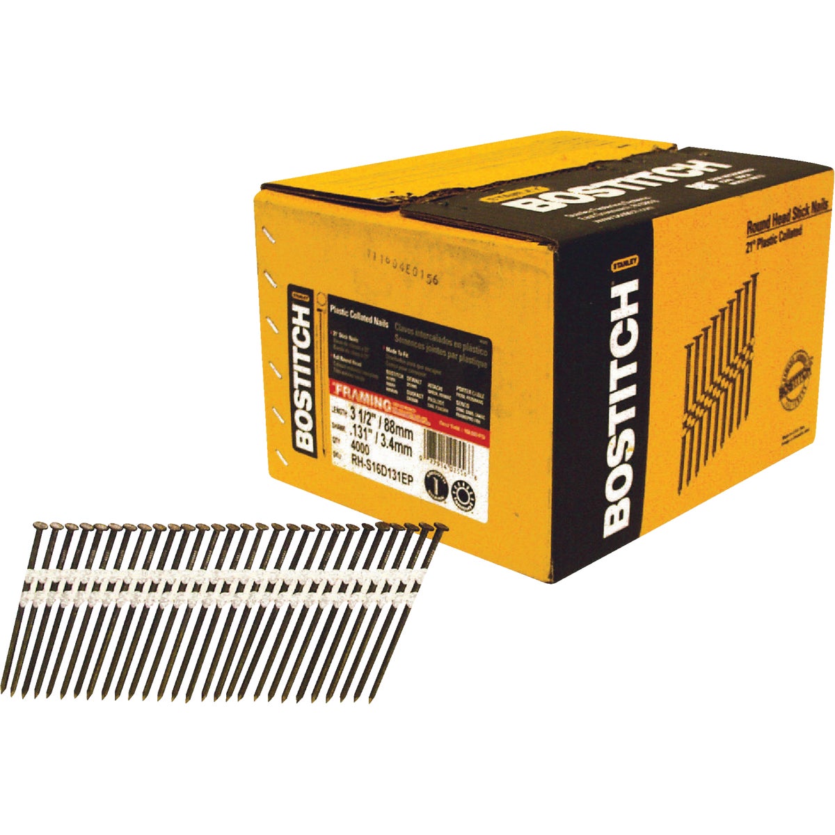 3-1/2" FRAMING NAIL - RH-S16D131EP by Stanley Bostitch