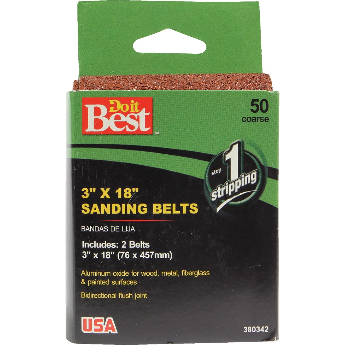 3X18 50G SANDING BELT - 380342 by Ali Industries Inc