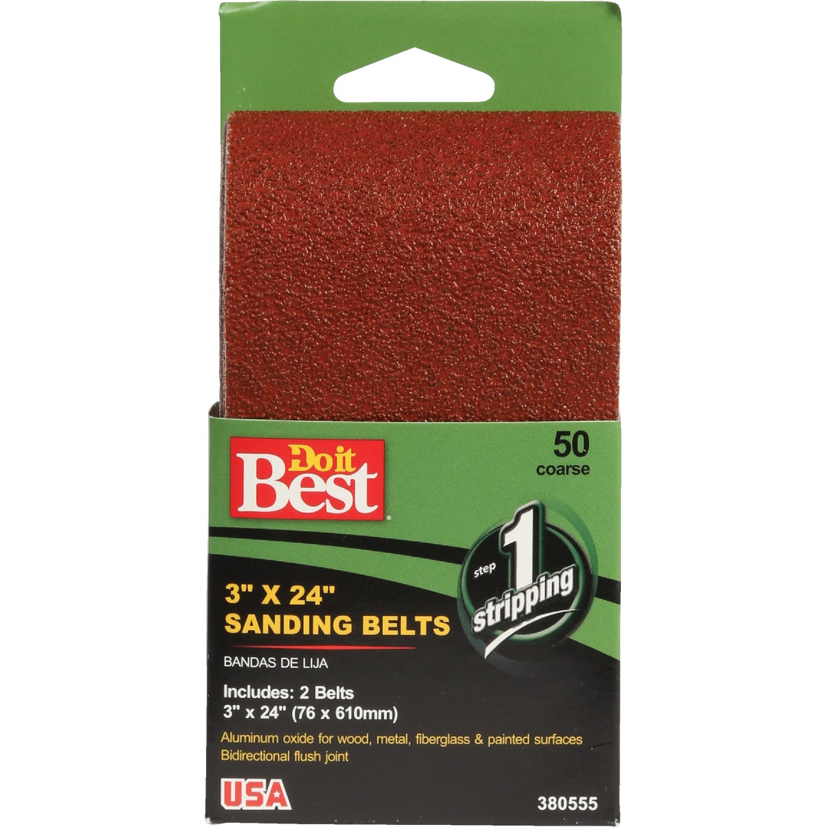 3X24 50G SANDING BELT - 380555 by Ali Industries Inc