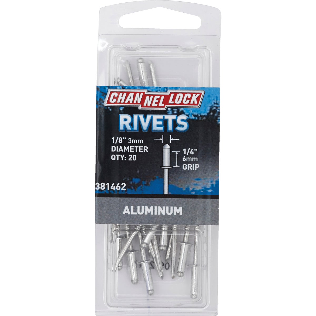 1/8X1/4 ALUM RIVET - 381462 by Do it Best