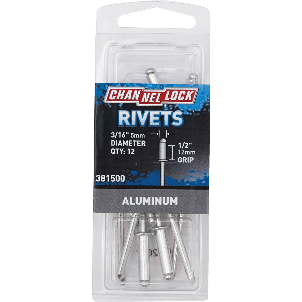 3/16X1/2 ALUM RIVET - 381500 by Do it Best