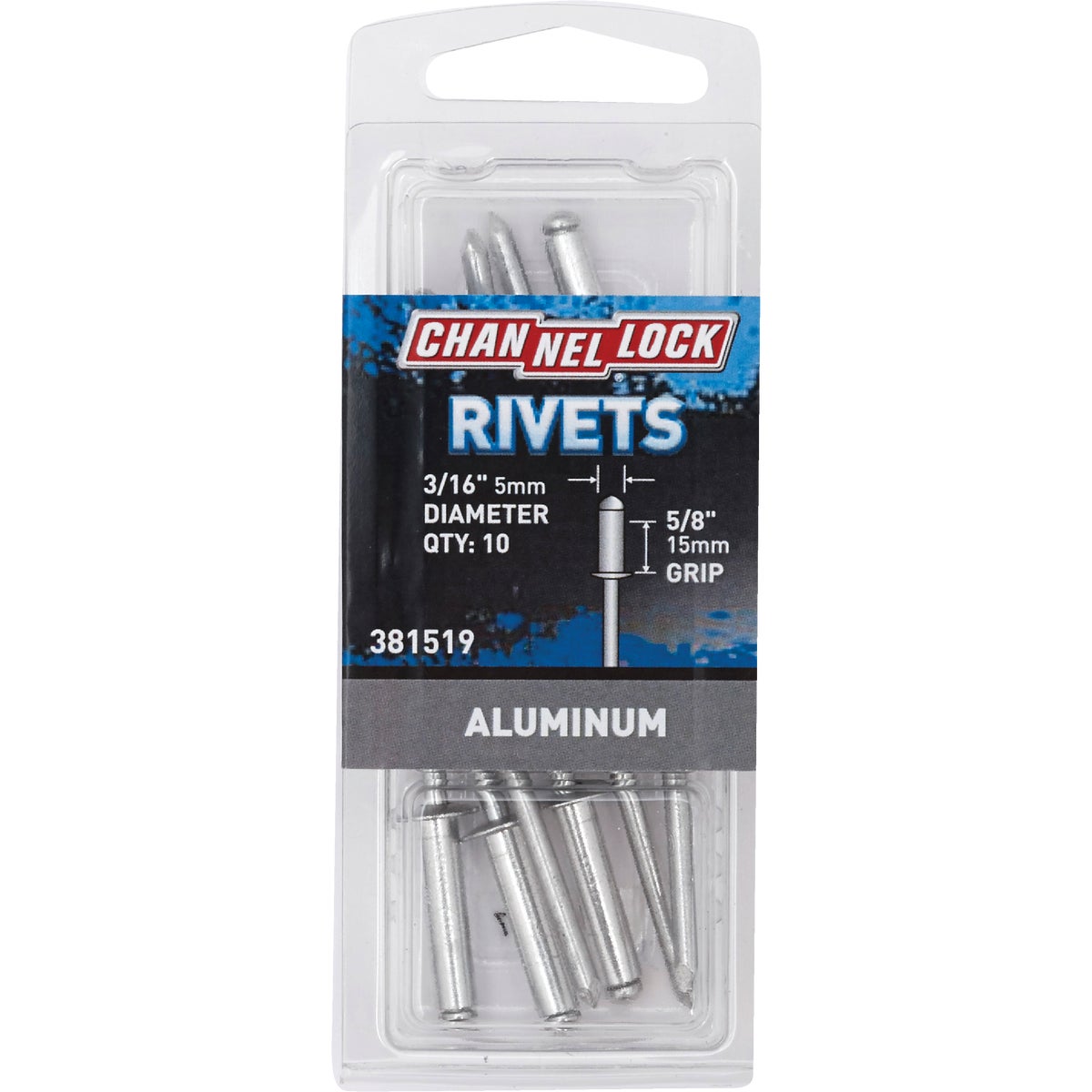 3/16X5/8 ALUM RIVET - 381519 by Do it Best