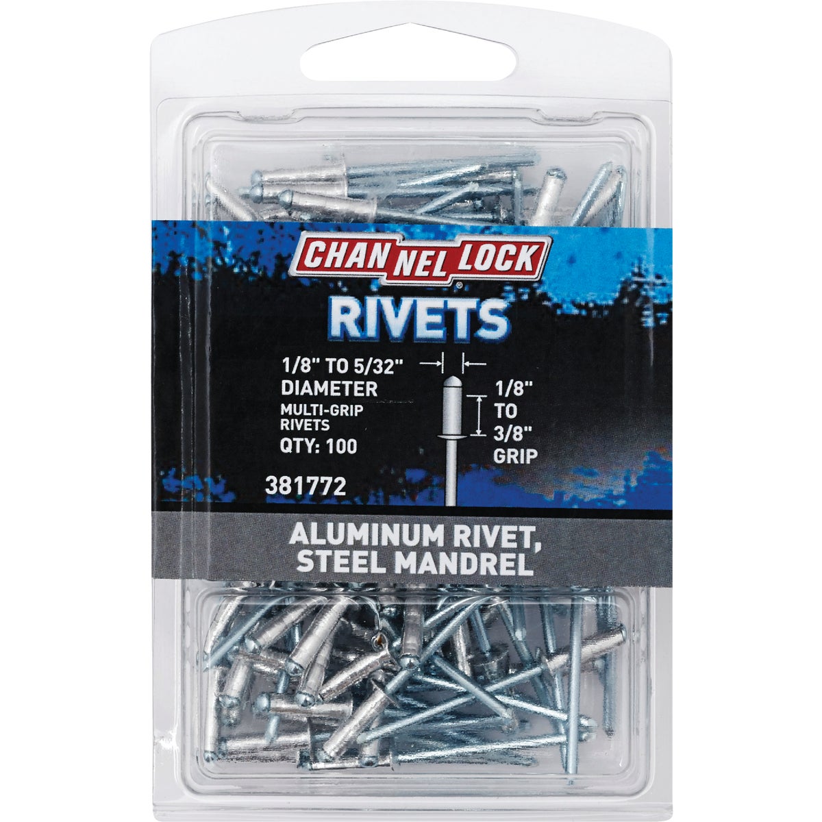 1/8" MULTI ALUM RIVET - 381772 by Do it Best