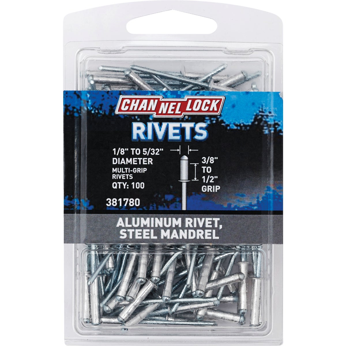 1/8" MULTI ALUM RIVET - 381780 by Do it Best