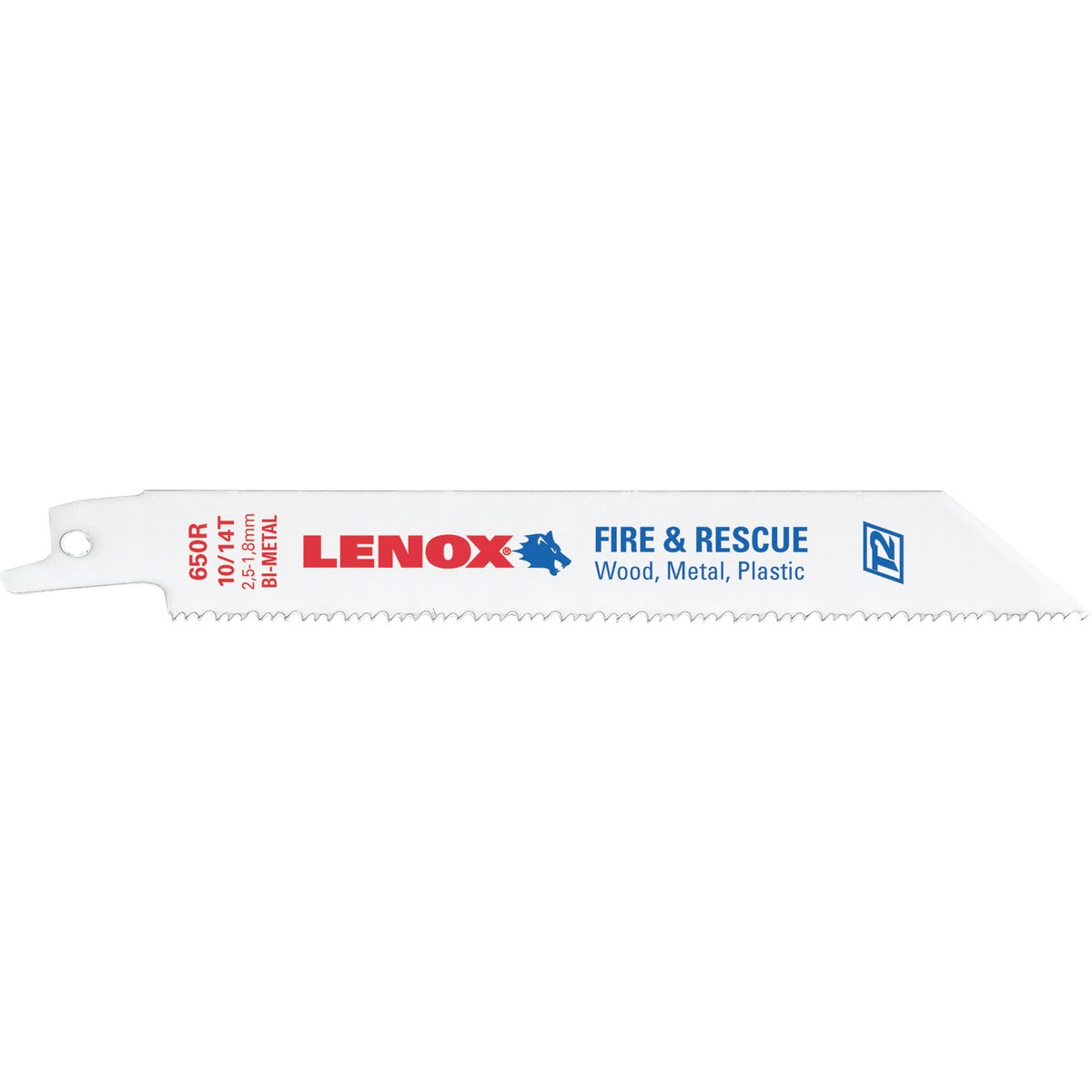 6" 10T RECIP SAW BLADE - 650R by Lenox