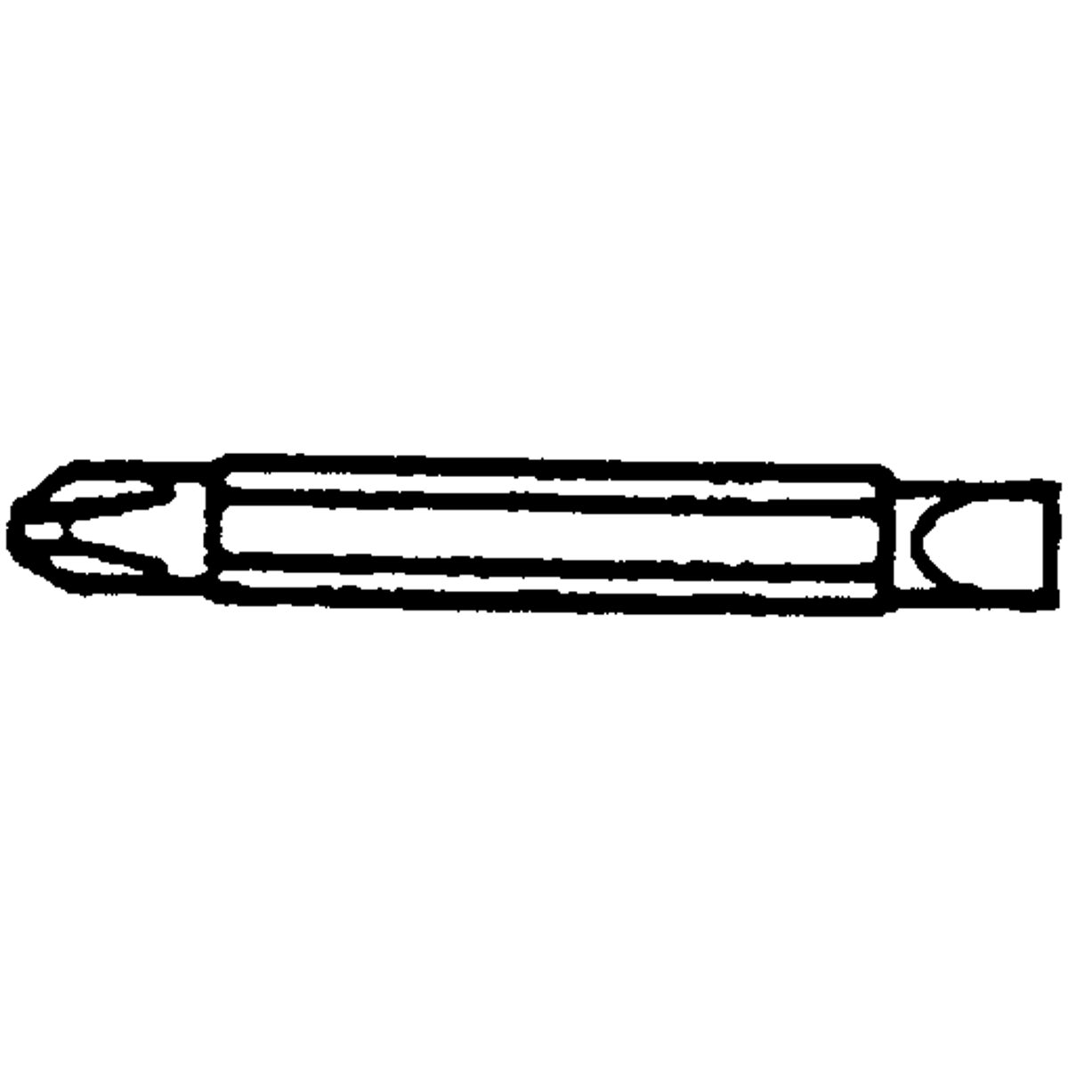 3/16" SCREWDRIVER BIT - 58726 by Bwt Inc
