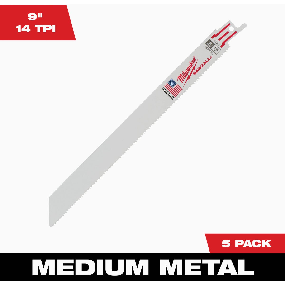 9" SAWZALL BLADE - 48005187 by Milwaukee Accessory