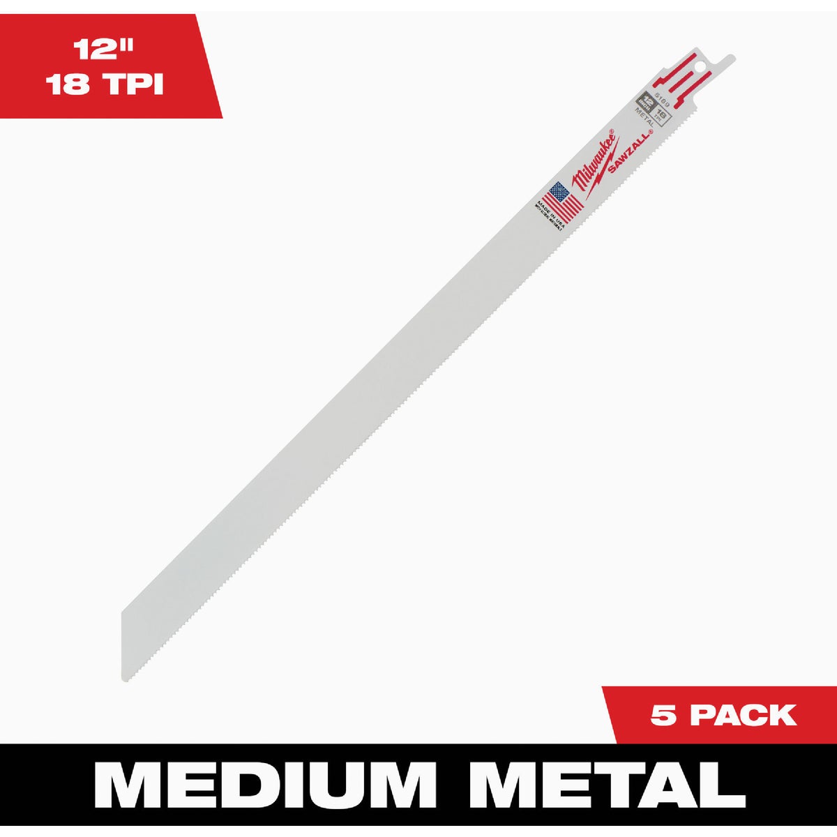 12X3/4X.035 SAWZAL BLADE - 48005189 by Milwaukee Accessory