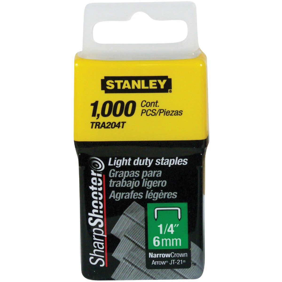 1/4" LIGHT DUTY STAPLE - TRA204T by Stanley Tools