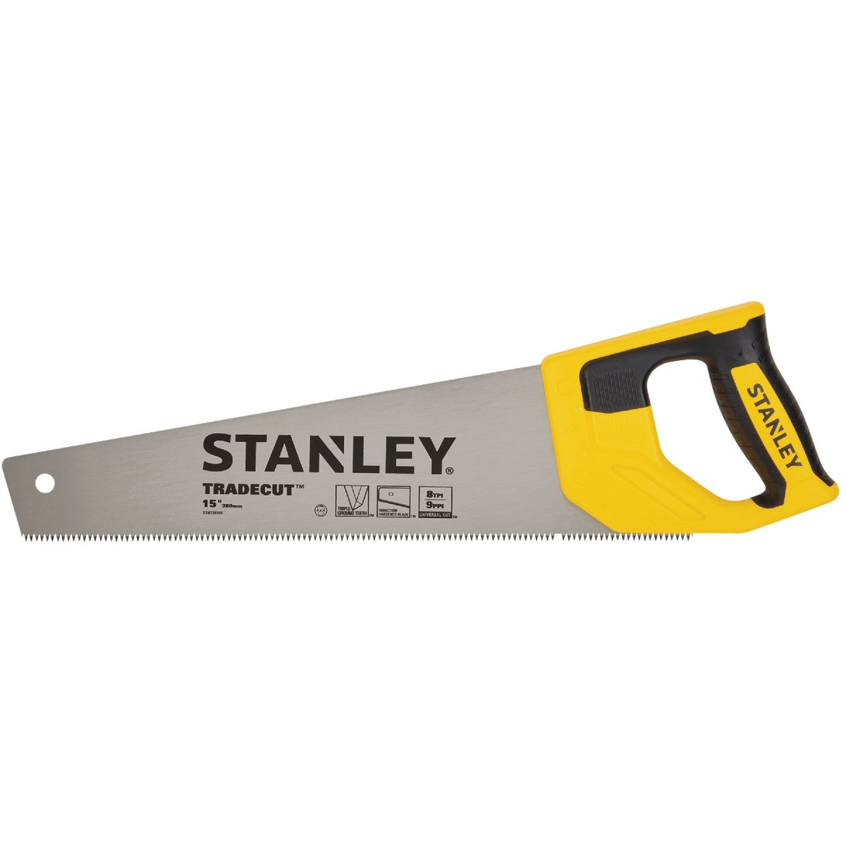 15" 9TPI HANDSAW - 15-579 by Stanley Tools