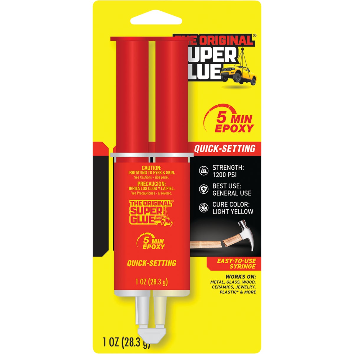 1OZ 5-MIN EPOXY SYRINGE - 386995 by Pacer Technology