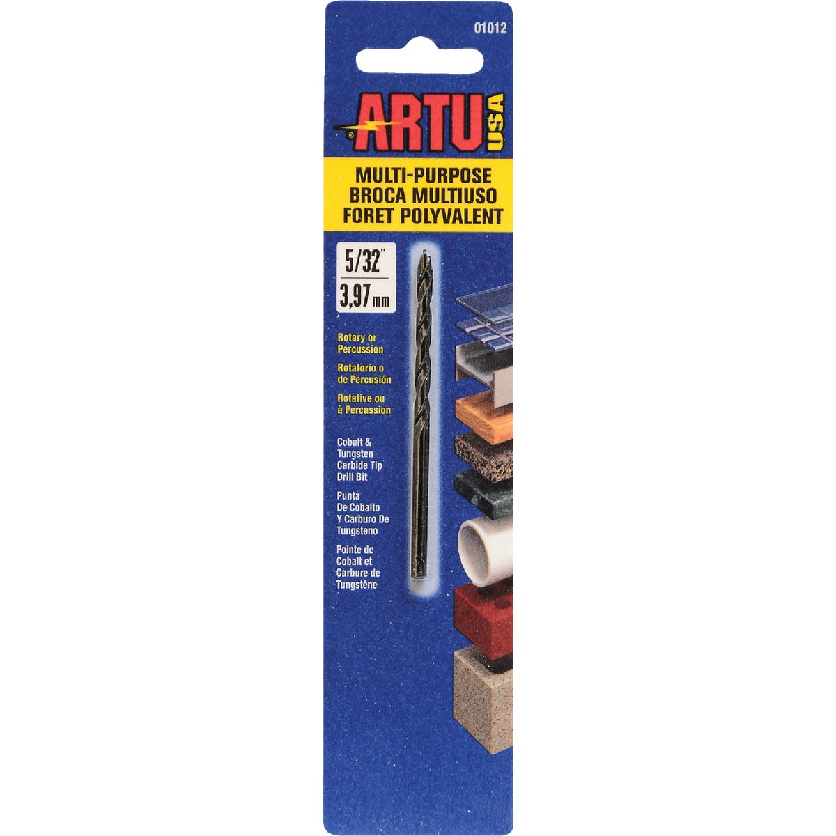 5/32" MULTIPURPOSE BIT - 01012 by Artu Usa Inc