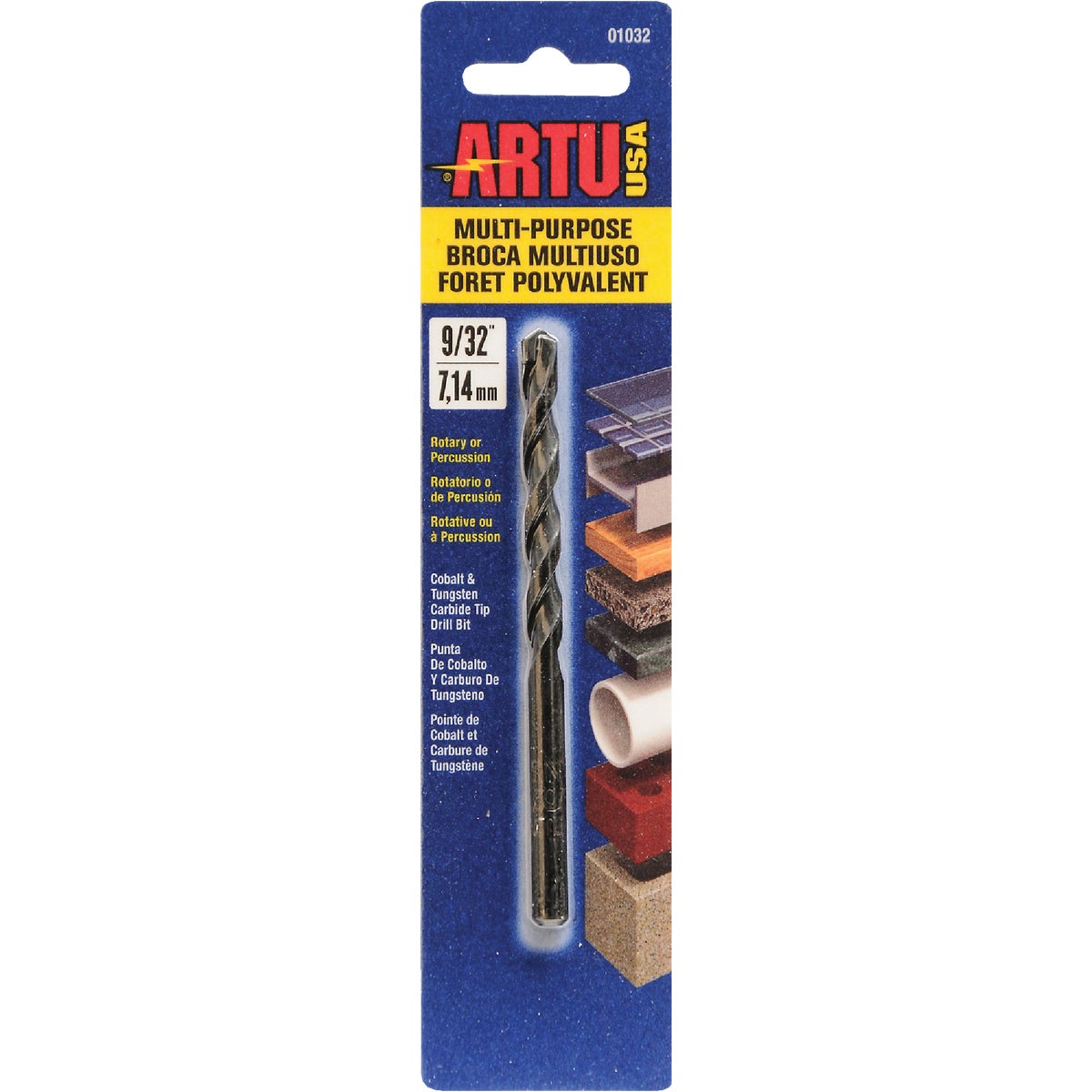 9/32" MULTIPURPOSE BIT - 01032 by Artu Usa Inc