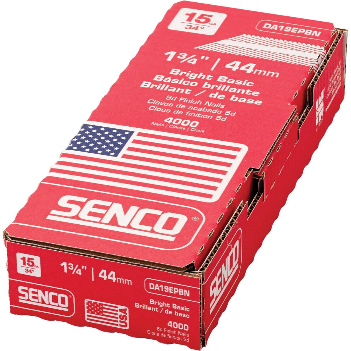1-3/4" FINISH NAIL - DA19EPBN by Senco Brands