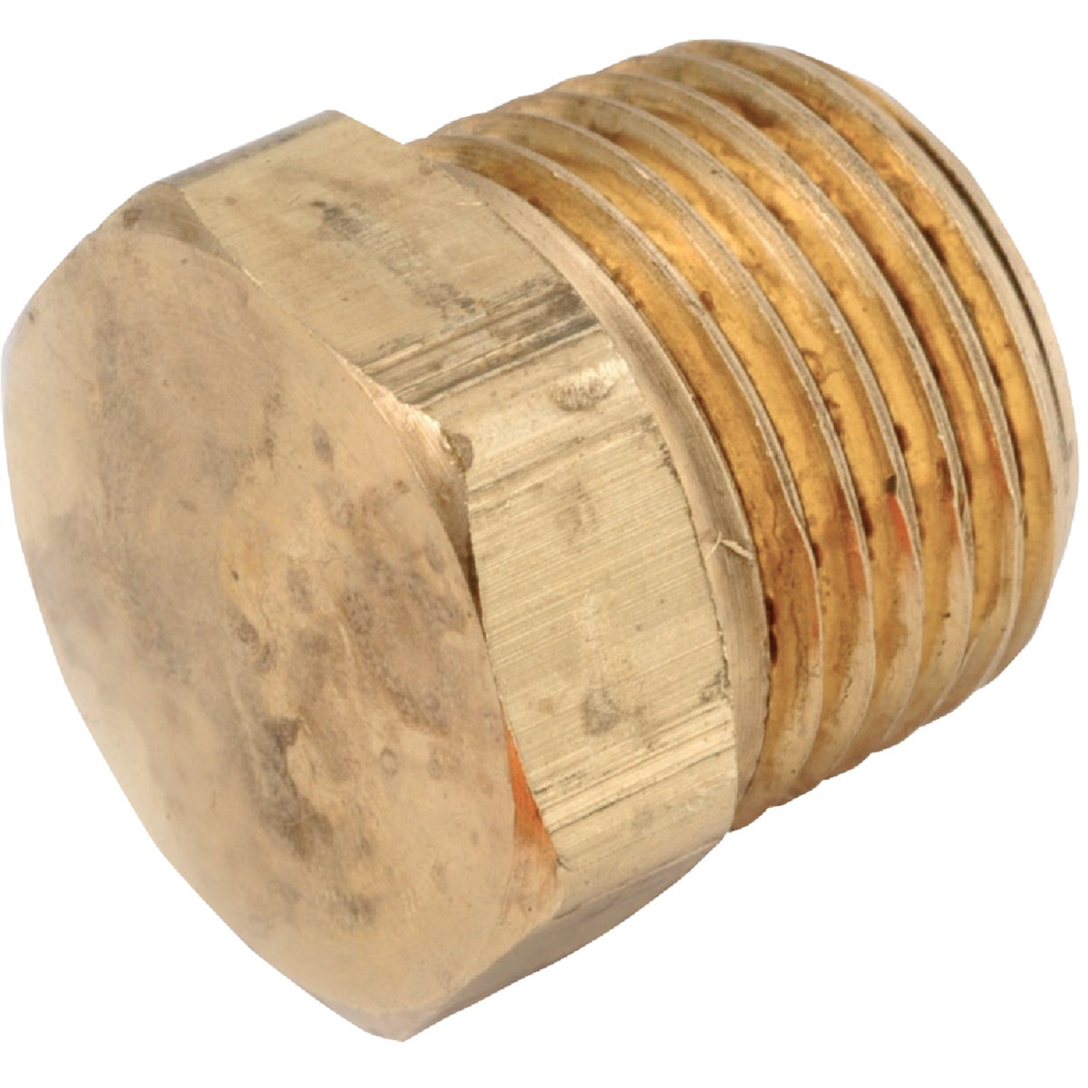 1/8" HEX HD BRAS PLUG LF - 756121-02 by Anderson Metals Corp