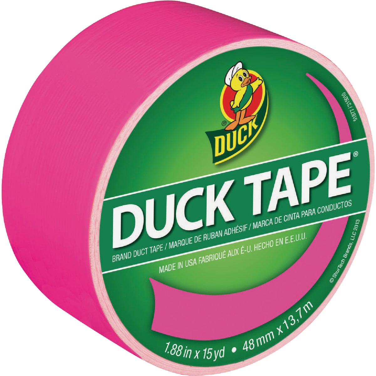 NEON PINK DUCK TAPE - 868088 by Shurtech