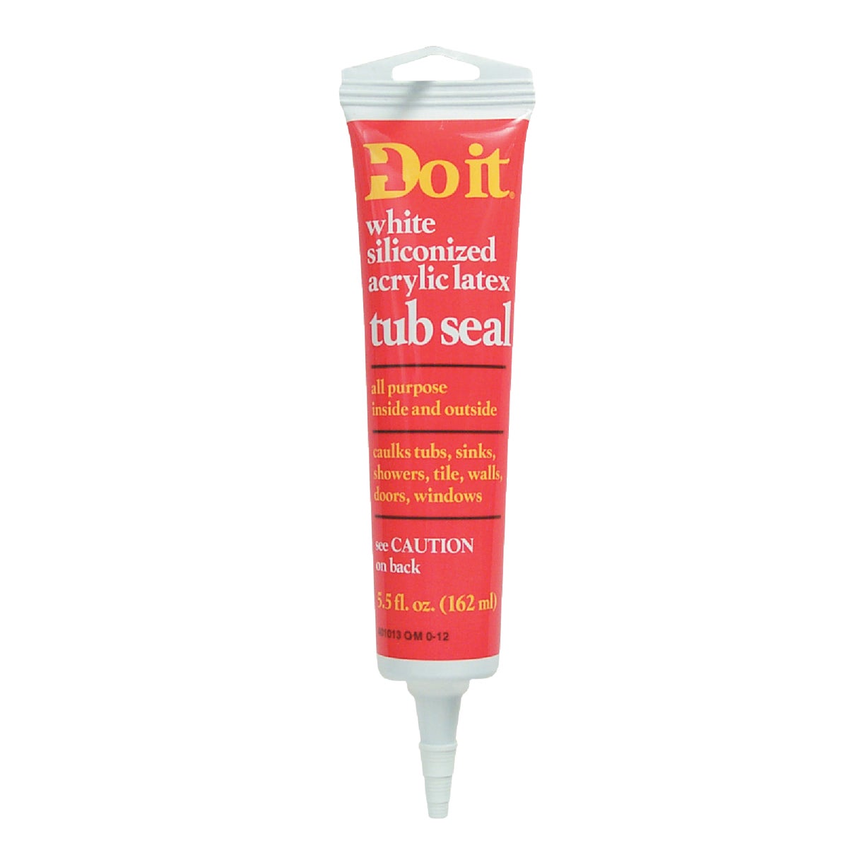 5-1/2OZ WHITE TUB CAULK - 032116 by Wm H Harvey Co