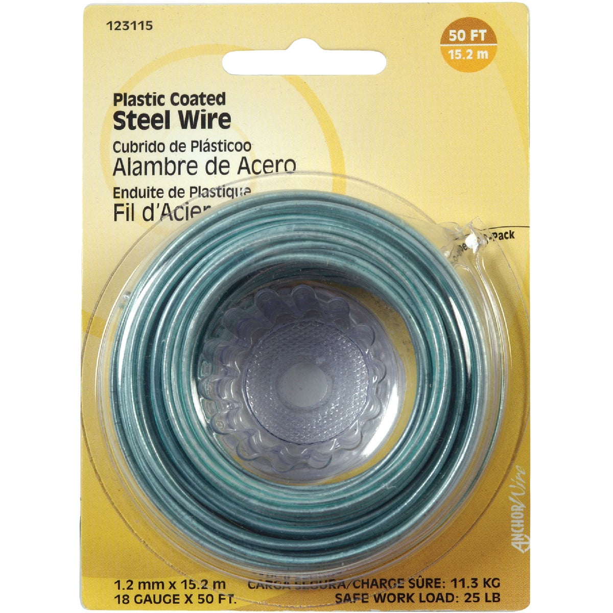 50' 18G STEEL WIRE - 123115 by Hillman Fastener