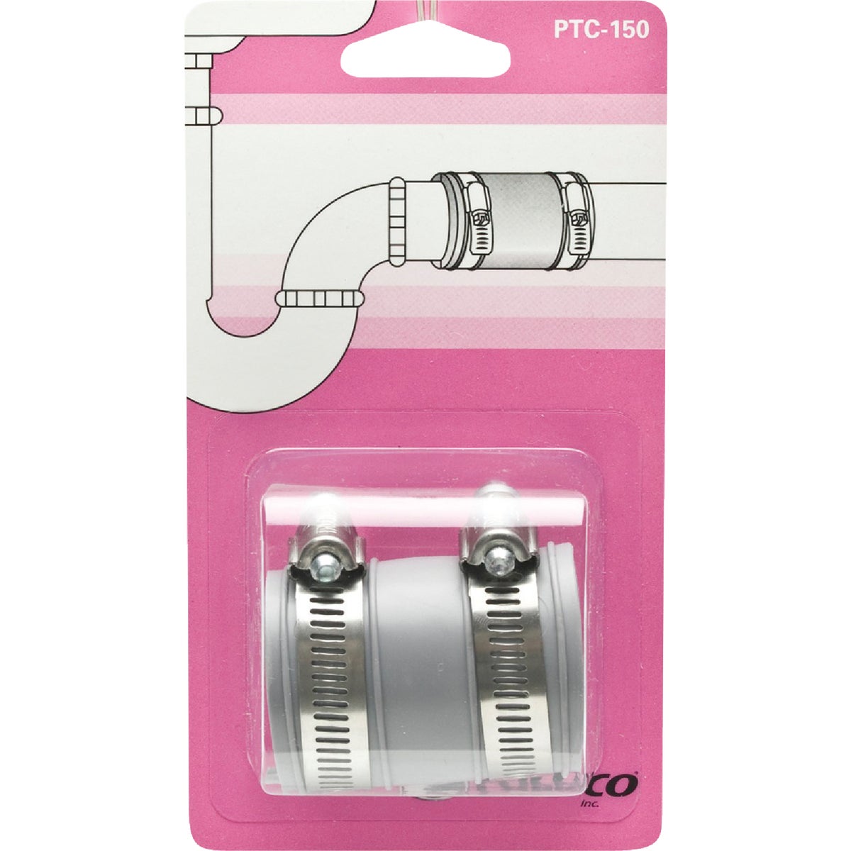 1-1/2" DRAIN CONNECTOR - PTC-150 by Fernco Inc