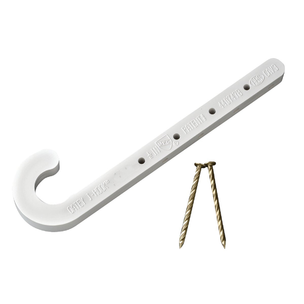 6PK 1/2" J-HOOK - 33764 by Oatey Scs
