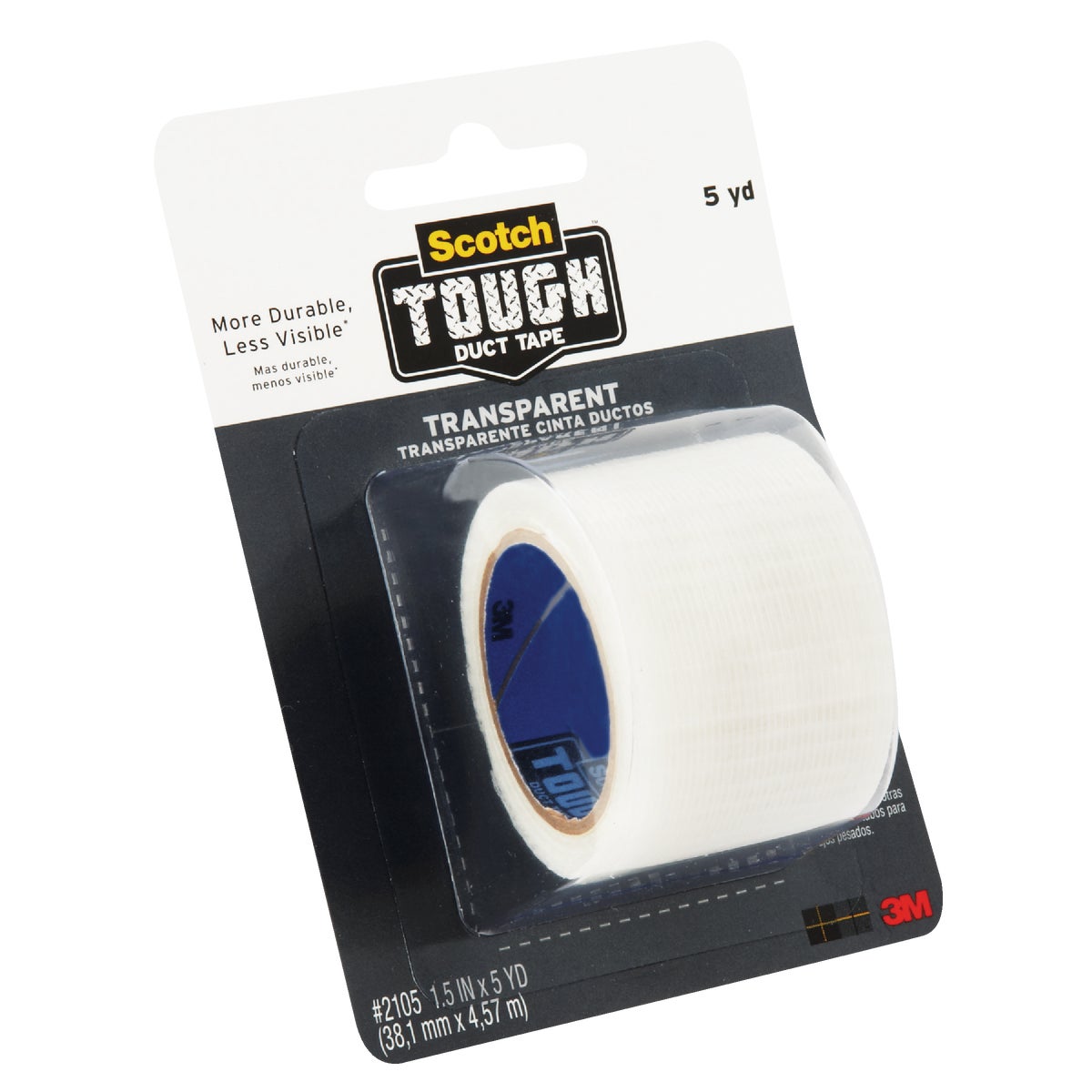 1.5X4 TRANSPAR DUCT TAPE - 2105-CD by 3m Co