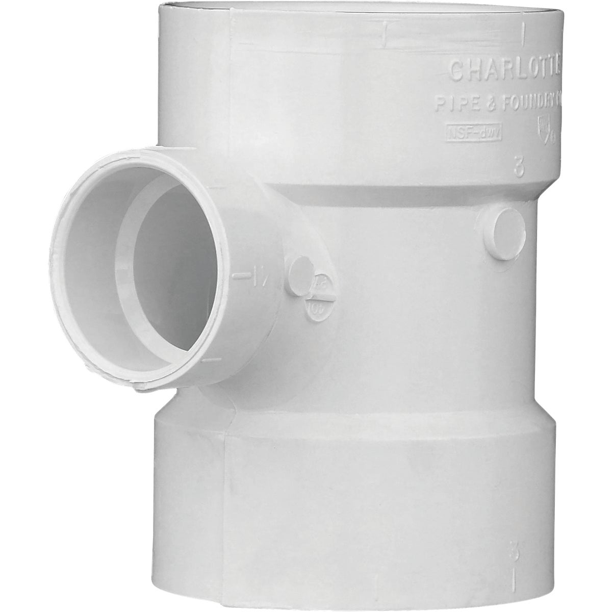 3X1-1/2 DWV SANITARY TEE - 71131 by Genova Inc  Pvc Dwv