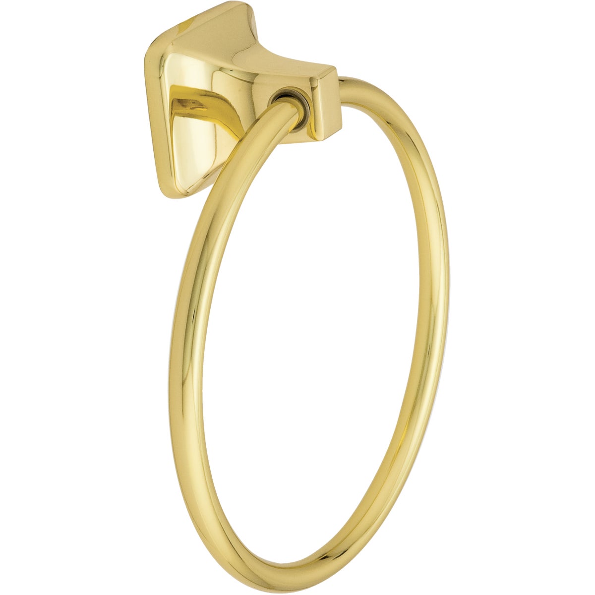 Home Impressions Vista Brass Towel Ring