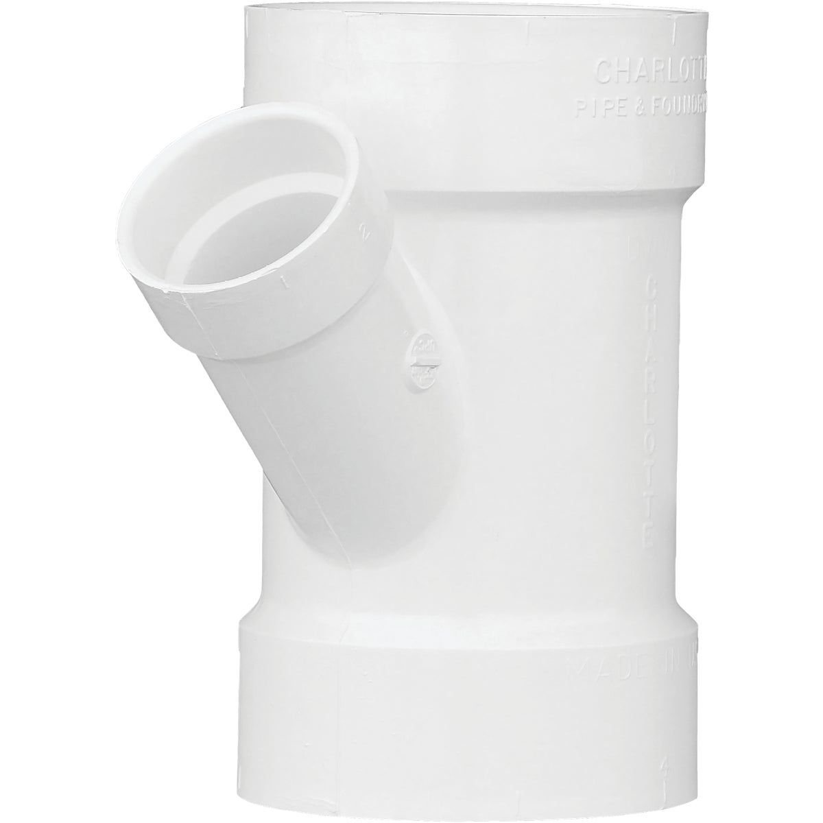 4X2 PVC-DWV WYE - 71042 by Genova Inc  Pvc Dwv