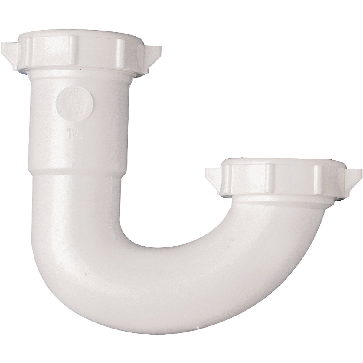 1-1/2 WHT PLASTIC J-BEND - 10400WK by Plumb Pak/keeney Mfg