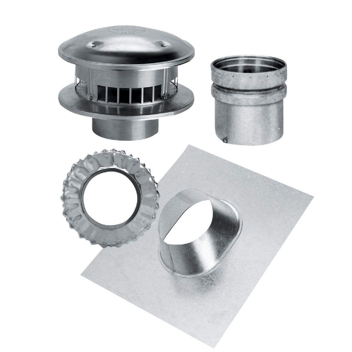 3" GAS VENT TERMINATION - 3RV-TK by Selkirk Corporation