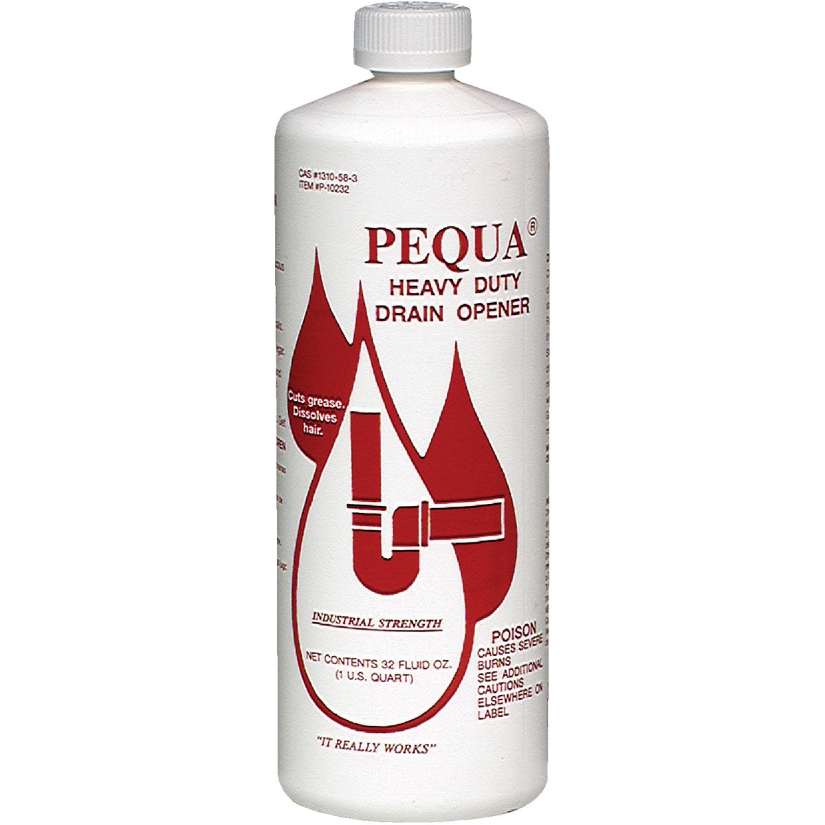 QUART HD DRAIN OPENER - P-10232 by Pequa Industries Inc