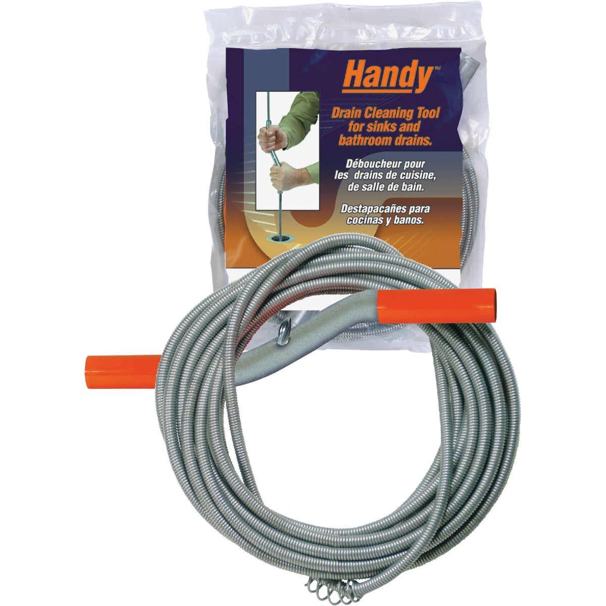 25' DRAIN PIPE CLEANER - 25PMH by Gen Wire Spring Co